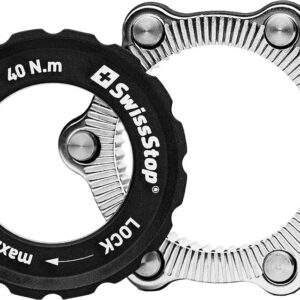 Adaptador SwissStop Disc de bloqueio central para 6 parafusos