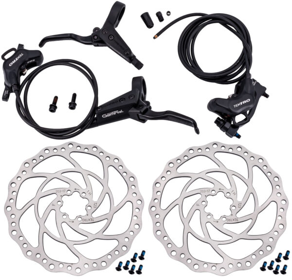 Conjunto de freio a disco Tektro GEMINI SL HD-M535 + TR203-17 203 mm