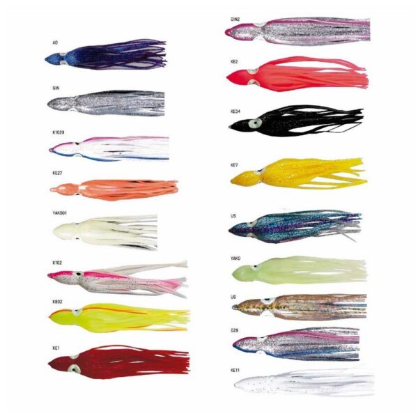 Yamashita Vinil Trolling B/5 Pulpo 75 mm - Imagem 2