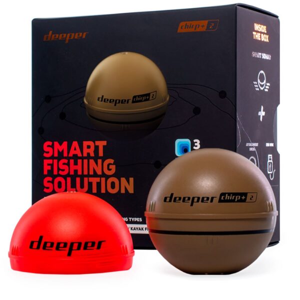 Deeper Localizador De Peixes Smart Sonar Chirp+ 2