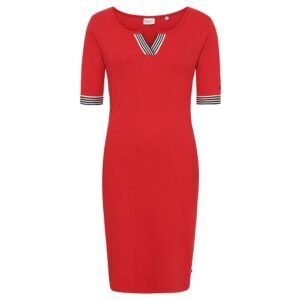 Redgreen Vestido Midi Manga Curta Drea