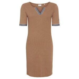 Redgreen Vestido Midi Manga Curta Drea