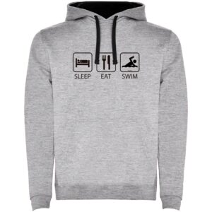 Kruskis Capuz Sleep Eat And Swim Two-Colour