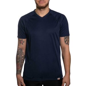 Iq-uv Camiseta Manga Curta Decote V UV Air Pro