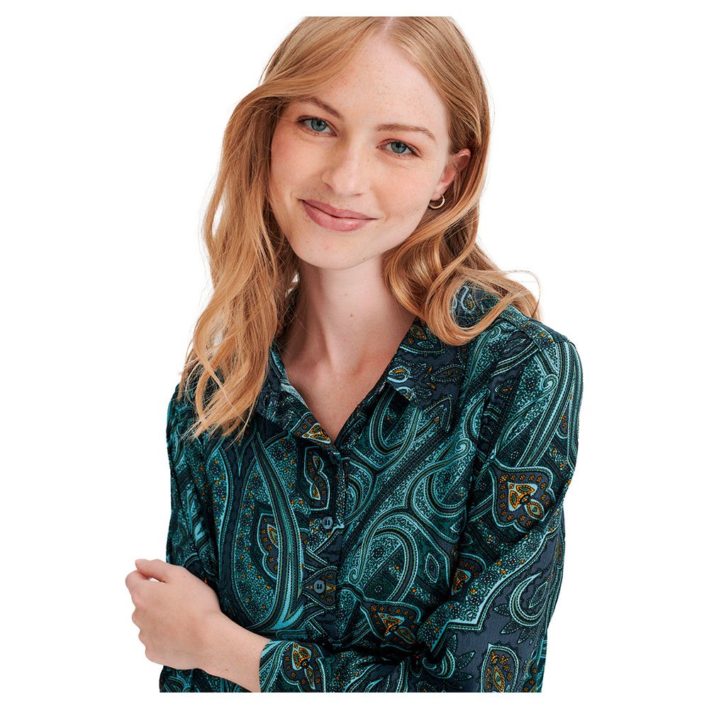 Redgreen Vestido Curto Manga Comprida Doris Shirt - Imagem 5