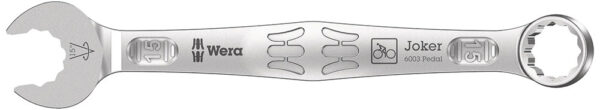 Chave de anel de pedal Joker Wera 6003
