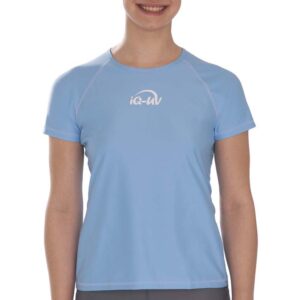 Iq-uv Camisa Folgada Para Mulher UV Aqua