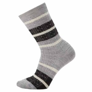 Smartwool Meias Everyday Striped Cable Crew