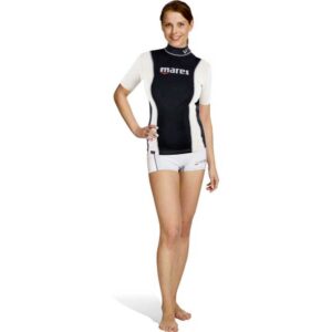 Mares Camiseta Feminina De Manga Curta Fire Skin 0.5 Mm She Dives