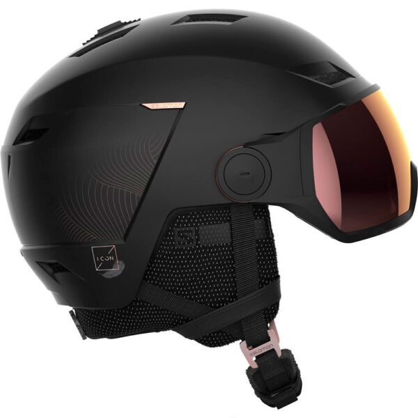Salomon Mulher Capacete Icon LT Visor Sigma