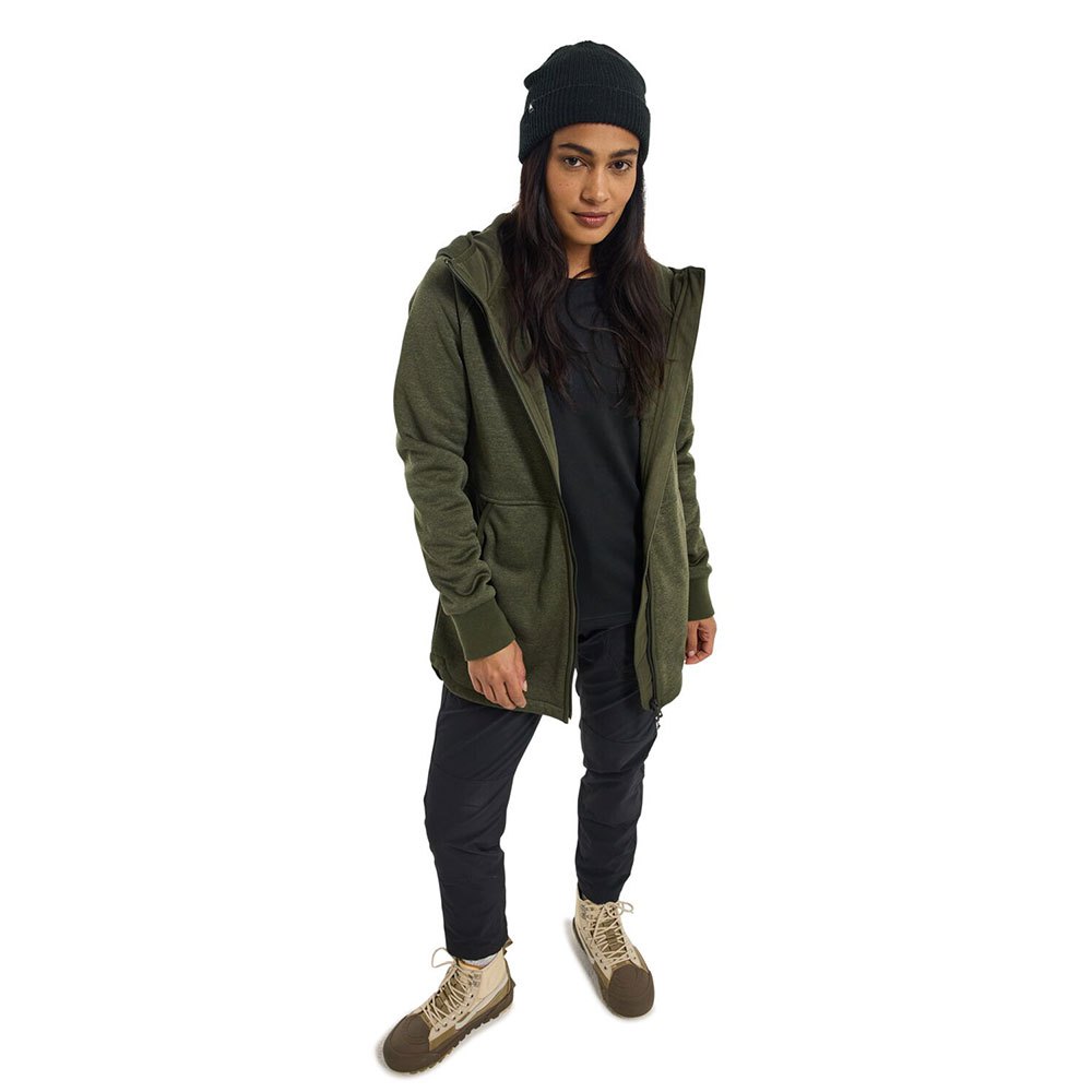 Burton Moletom Zip Completo Minxy Fleece - Imagem 4