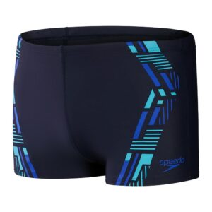 Speedo Boxer De Natação Tech Print