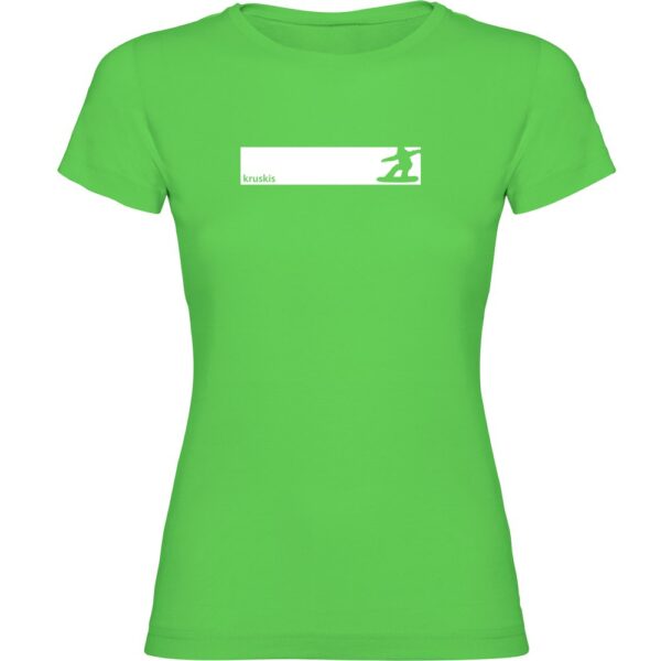 Kruskis Camiseta De Manga Curta Snowboarding Frame