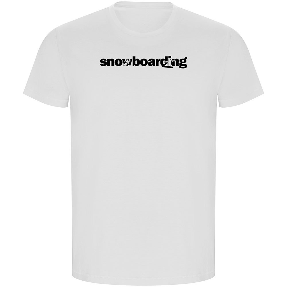 Kruskis Camiseta De Manga Curta ECO Word Snowboarding