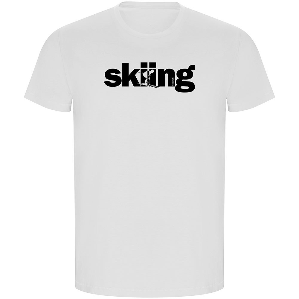 Kruskis Camiseta De Manga Curta ECO Word Skiing