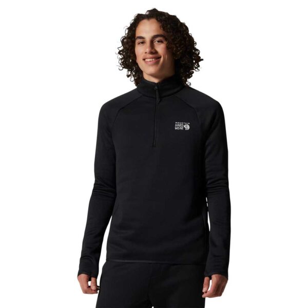 Mountain hardwear Meio Zíper De Lã Polartec® Power Stretch® Pro