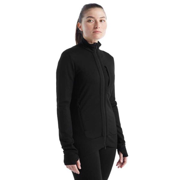 Icebreaker Moletom Zip Completo Quantum III Merino - Imagem 2