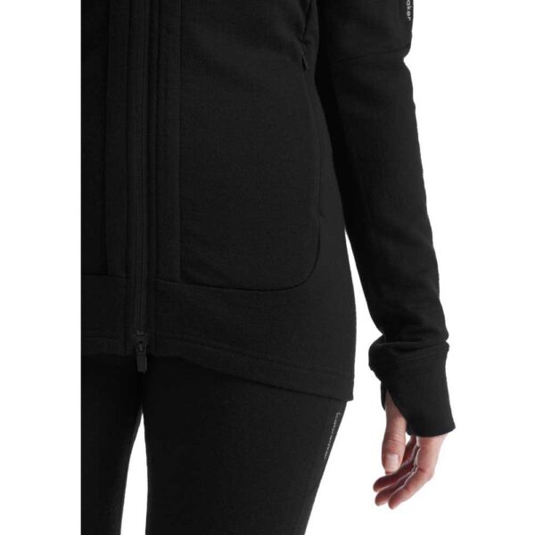 Icebreaker Moletom Zip Completo Quantum III Merino - Imagem 5