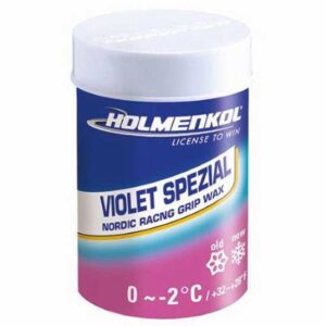 Holmenkol Cera Grip Violet Spezial +0°C/-2°C 45 g