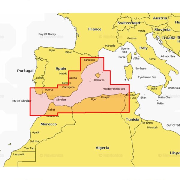 Navionics Platinum+ XL Europe Mediterranean South West