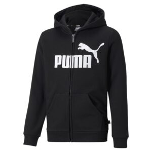 Puma Moletom Zip Completo Ess Big Logo