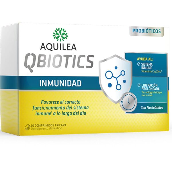 Aquilea Probiótico Estendido De Imunidade Qbiotics 30 Tablets