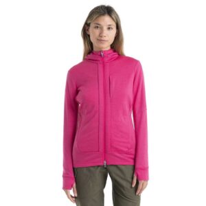 Icebreaker Moletom Zip Completo Quantum III Merino