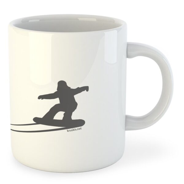 Kruskis Caneca De Sombra De Snowboard 325ml
