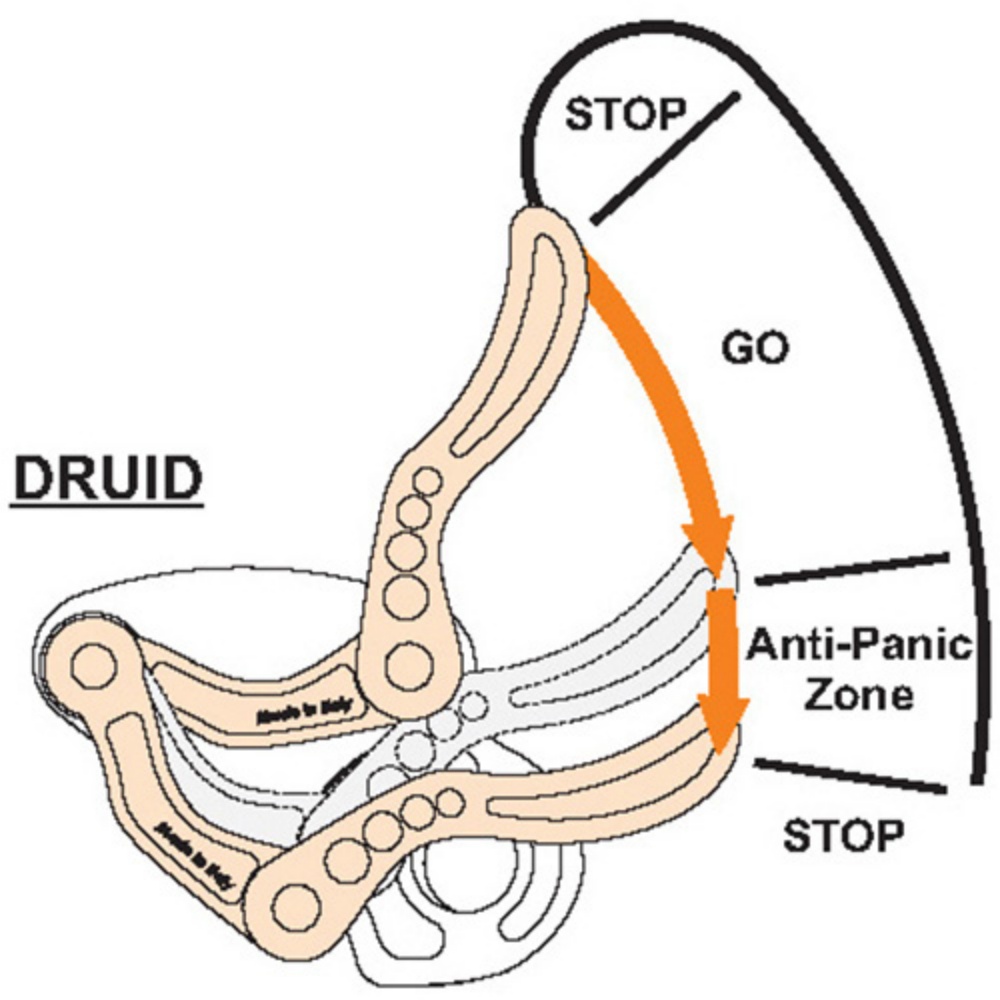 CAMP DRUID BLACK - Descensores - Escalada e Rapel - Imagem 3