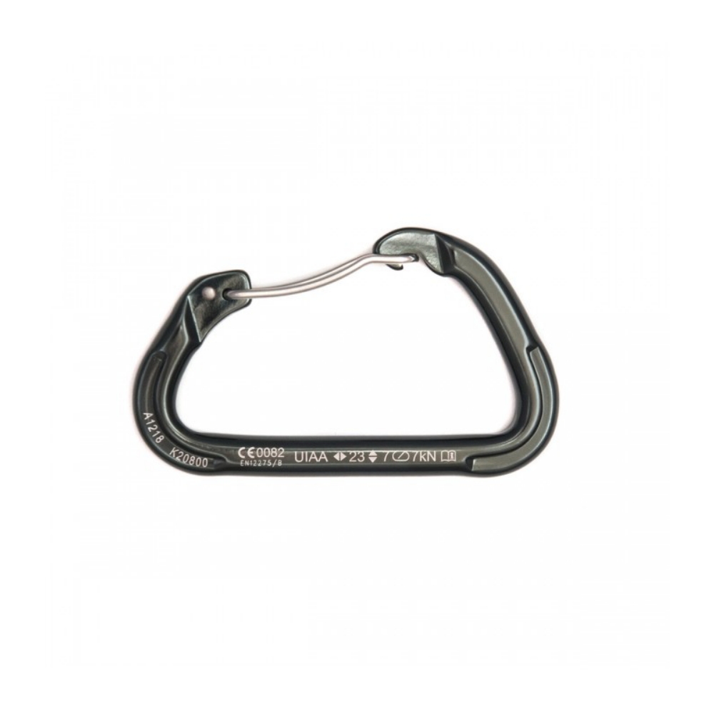 FIXE ROCK CLIP CURVO CINZA - Mosquetões D - Escalada e Rapel - Imagem 2