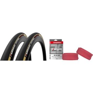 VITTORIA Corsa G2.0 25-622 Conjunto + Competition Latex 25/28 - Pneus - Speed Bike