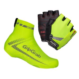 Conjunto Divers Hi-Vis - Glove Gr. XXL + OneSize overshoe - Luvas Ciclismo - Sapatilha
