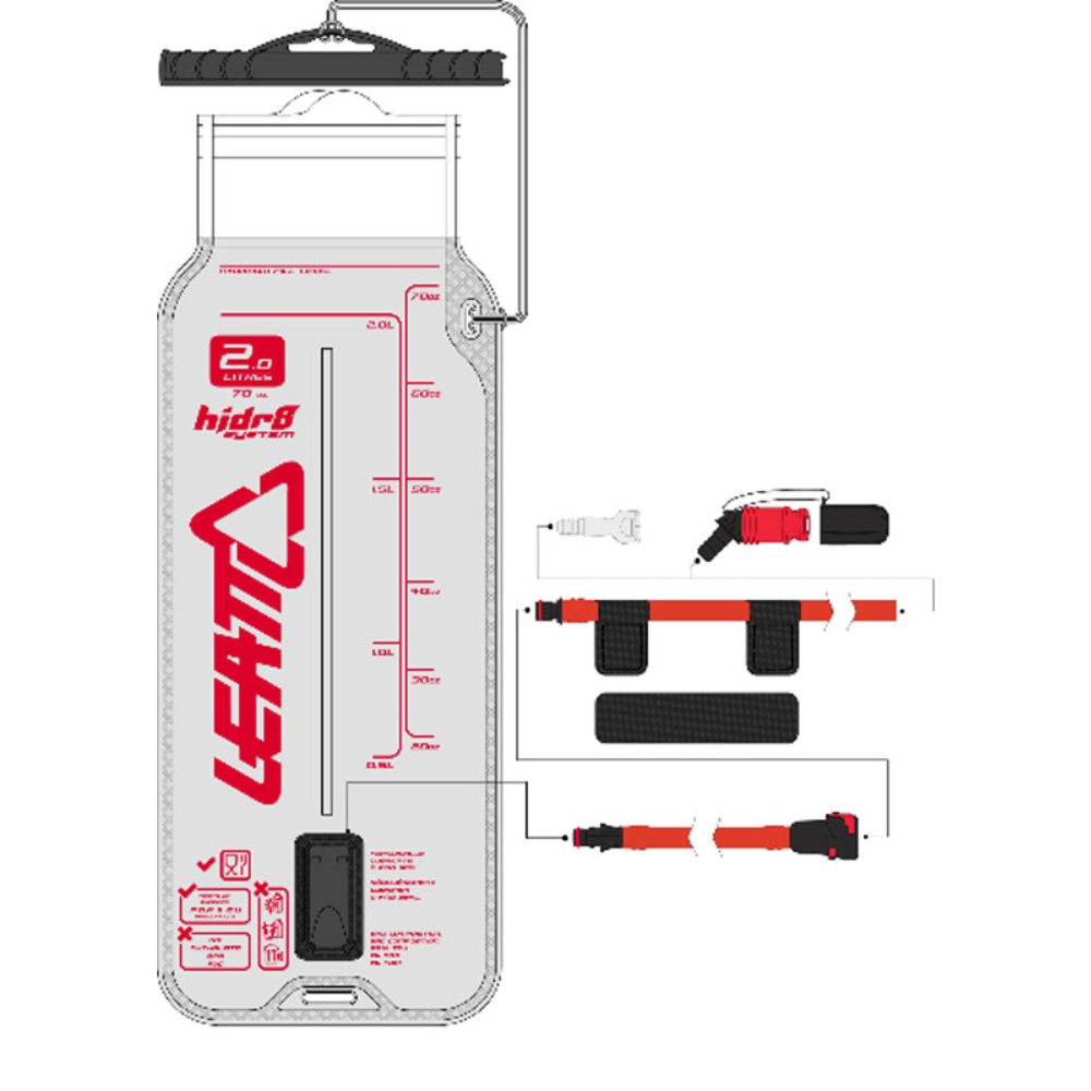 Leatt Reservoir 2l - Bexiga de hidratação - Bike - Imagem 2