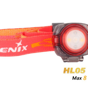 FENIX HL05 - 8 LÚMENS - LANTERNA DE CABEÇA - HEADLAMP