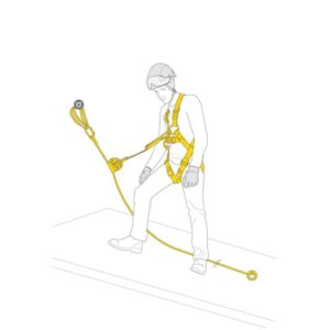 Petzl Kit Asap Lock Queda Deslizante Trava Kit 10 M