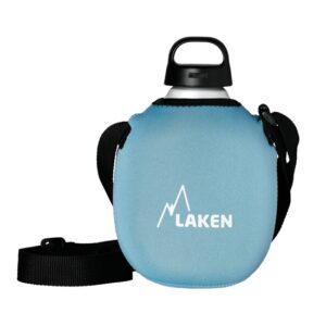 Laken Clássico 1L + Capa Neoprene Azul
