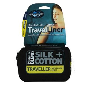 Sea To Summit Forro de viagem de seda/algodão
