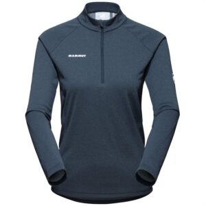 Mammut Ls Aegility Meio Zíper Feminina