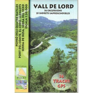 Ed. Piolet Vall de Lord Mapa 1:20000
