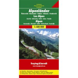 Ed. Freytag & Berndt Mapa Alpes 1:500.000