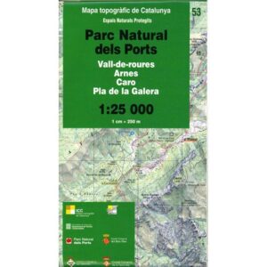 Icc (catalunya) Espais Naturals PN Portos 1:25.000