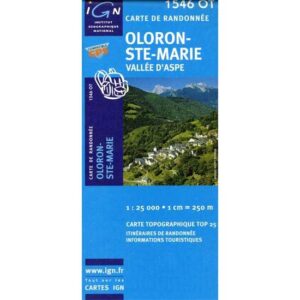 Ed. Ign France Mapa Oloron Ste Marie