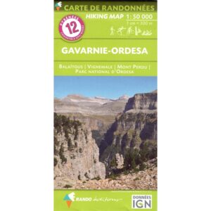 Ed. Rando Mapa de Gavarnie-Ordesa