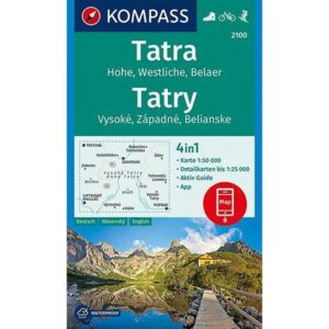 Ed. Kompass 2100 Hohe Tatra 1:50.000
