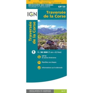 Ed. Ign GR-20 Cruzando a Cruz 1:50.000