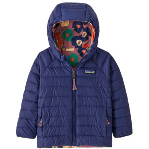 Patagonia Suéter com capuz reversível para bebês