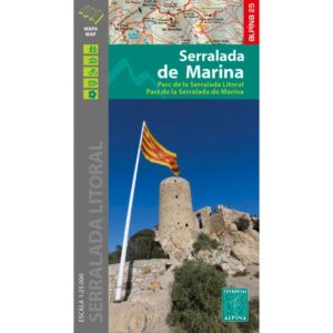 Ed. Alpina Pasta Marina Serrada 1:25000