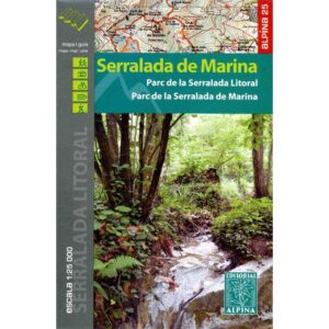 Ed. Alpina Serralada de Marina Mapa 1:25000