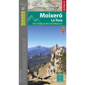 Ed. Alpina Moixeró La Tosa 1:25.000