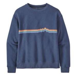 Patagonia Ridge Rise Stripe Uprisal Crew Moletom W